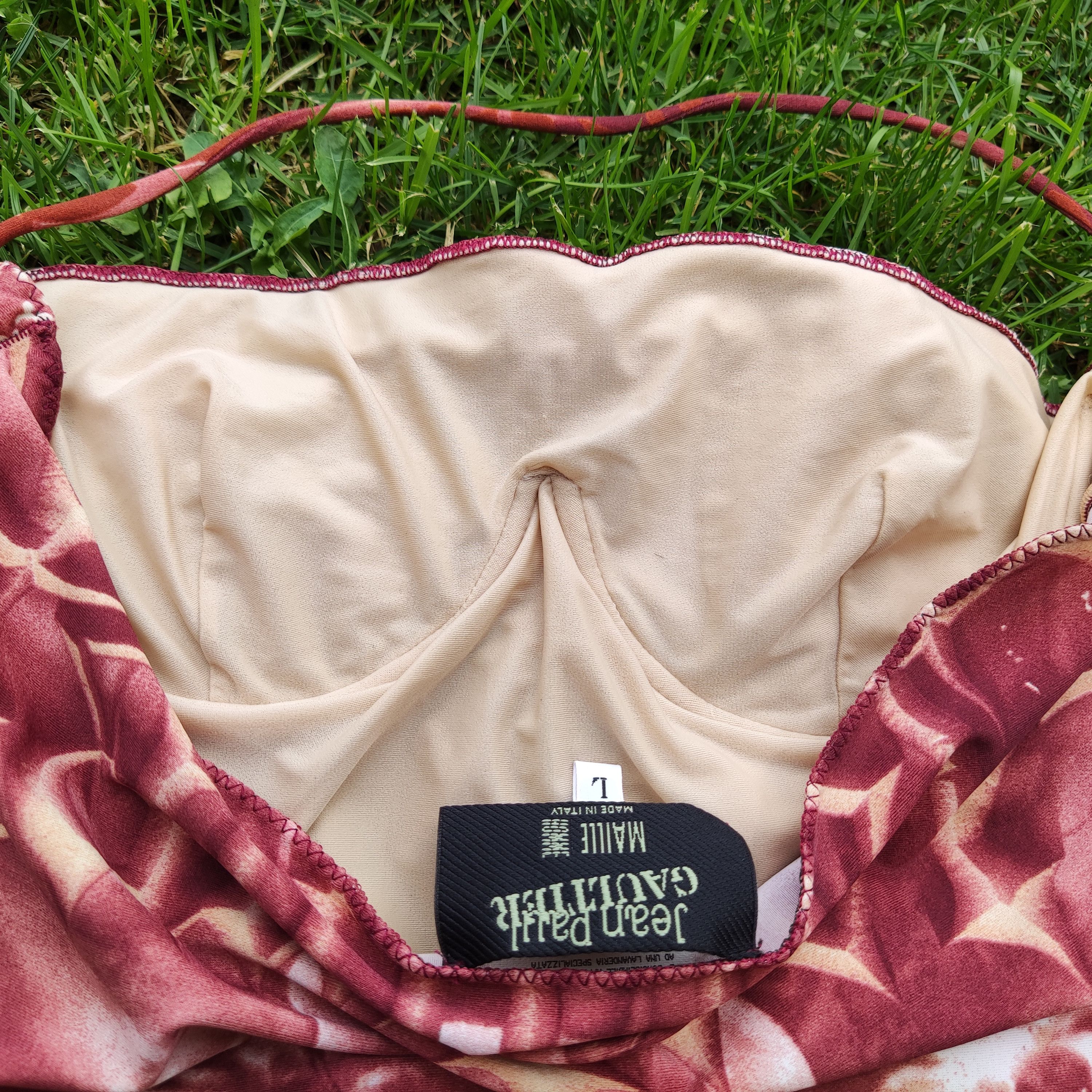 Jean Paul Gaultier Jean Paul Gaultier Satan Devil Hell 2001 Swimsuit Top Bikini Size L / US 10 / IT 46 - 9 Thumbnail