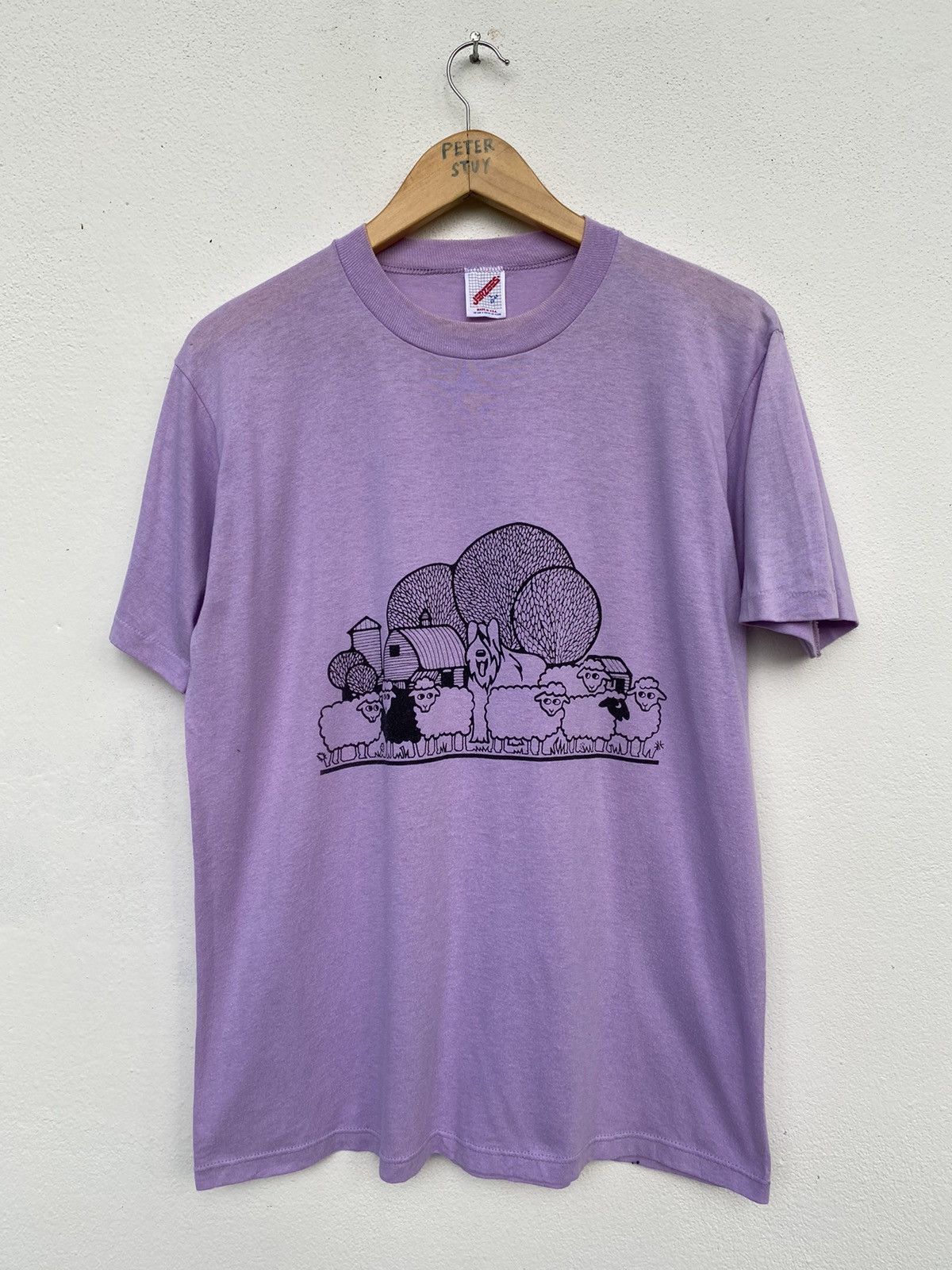 Vintage Vintage Sheep And Family Shirt Size US L / EU 52-54 / 3 - 1 Thumbnail