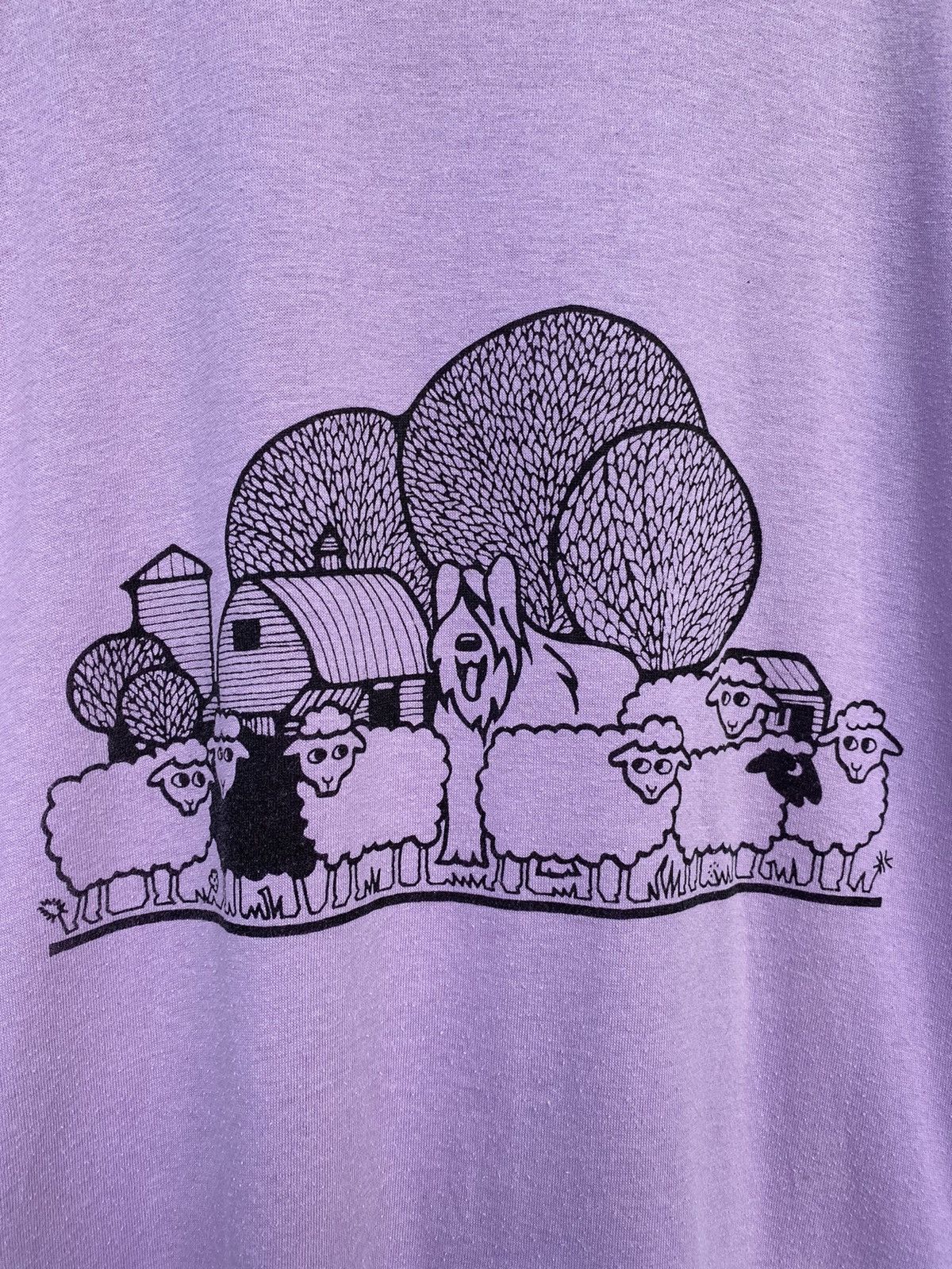 Vintage Vintage Sheep And Family Shirt Size US L / EU 52-54 / 3 - 2 Thumbnail
