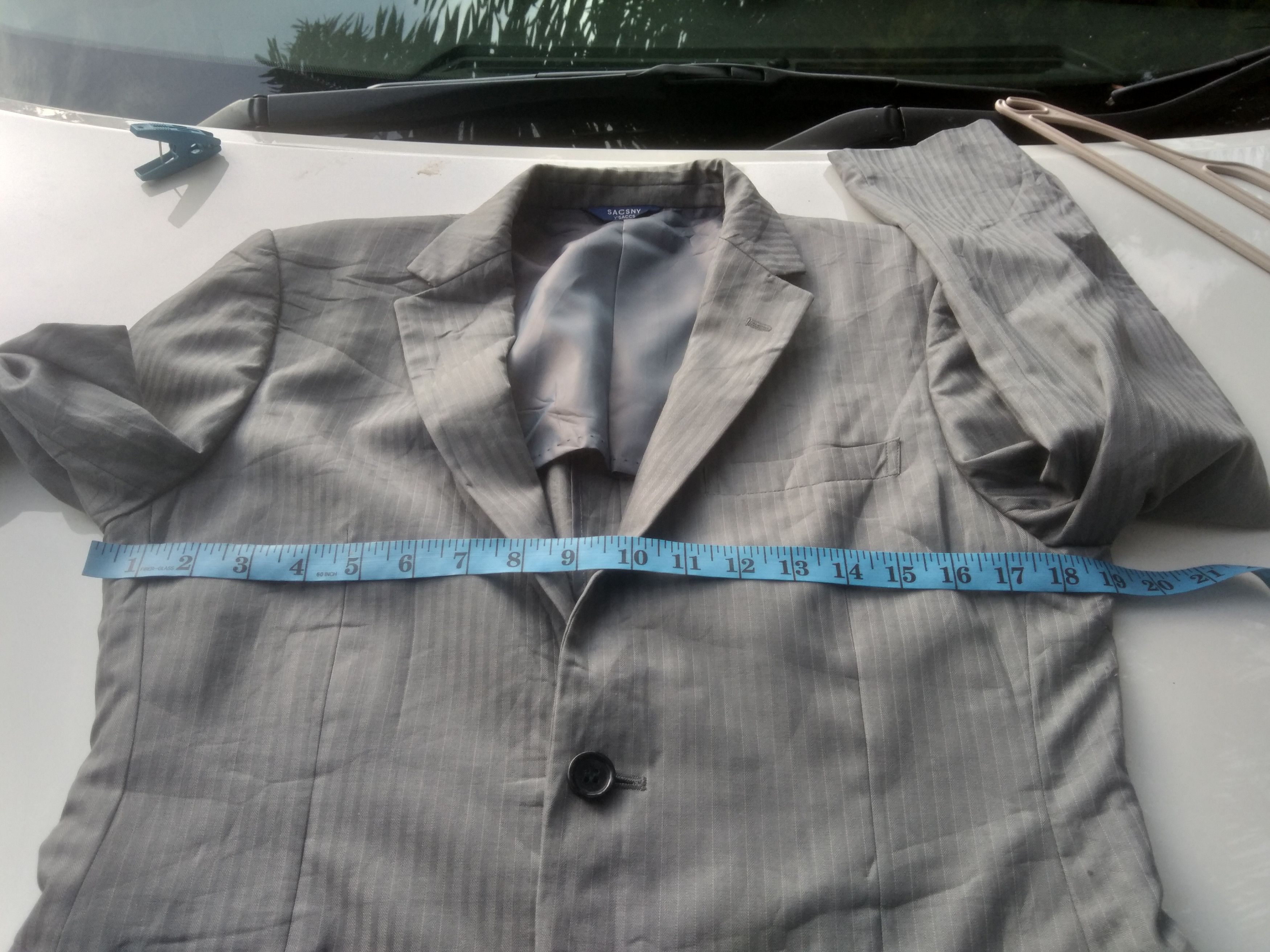 Designer × Yohji Yamamoto YOHJI YAMAMOTO SILK & MOHAIR LIGHT BLAZER Size US S / EU 44-46 / 1 - 13 Thumbnail