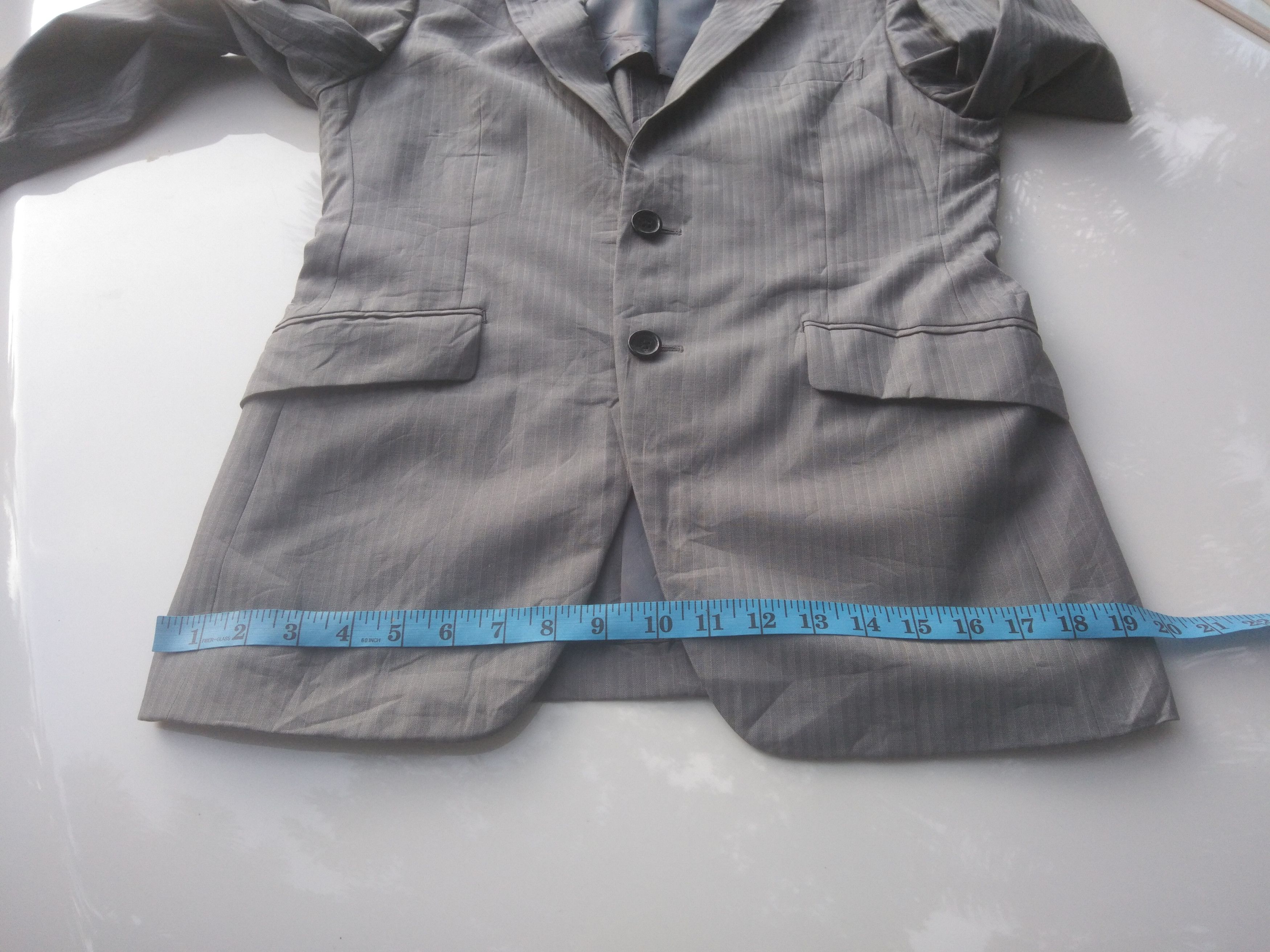 Designer × Yohji Yamamoto YOHJI YAMAMOTO SILK & MOHAIR LIGHT BLAZER Size US S / EU 44-46 / 1 - 14 Thumbnail