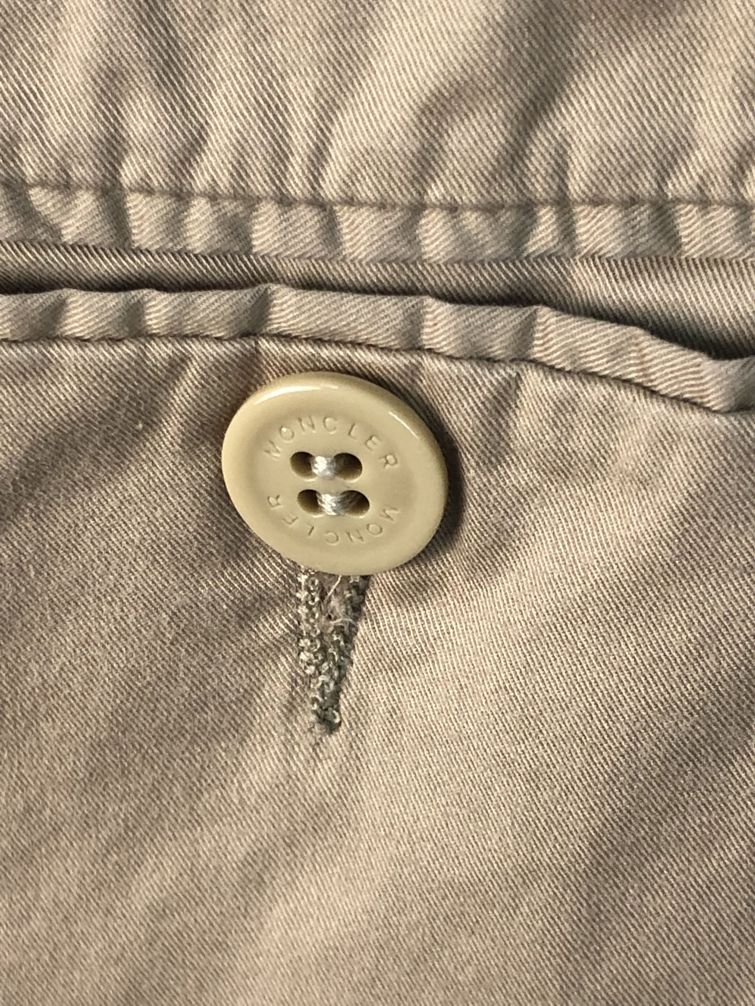 Moncler !Extremely rare Moncler summer cotton chinos Pants Size US 29 - 8 Thumbnail