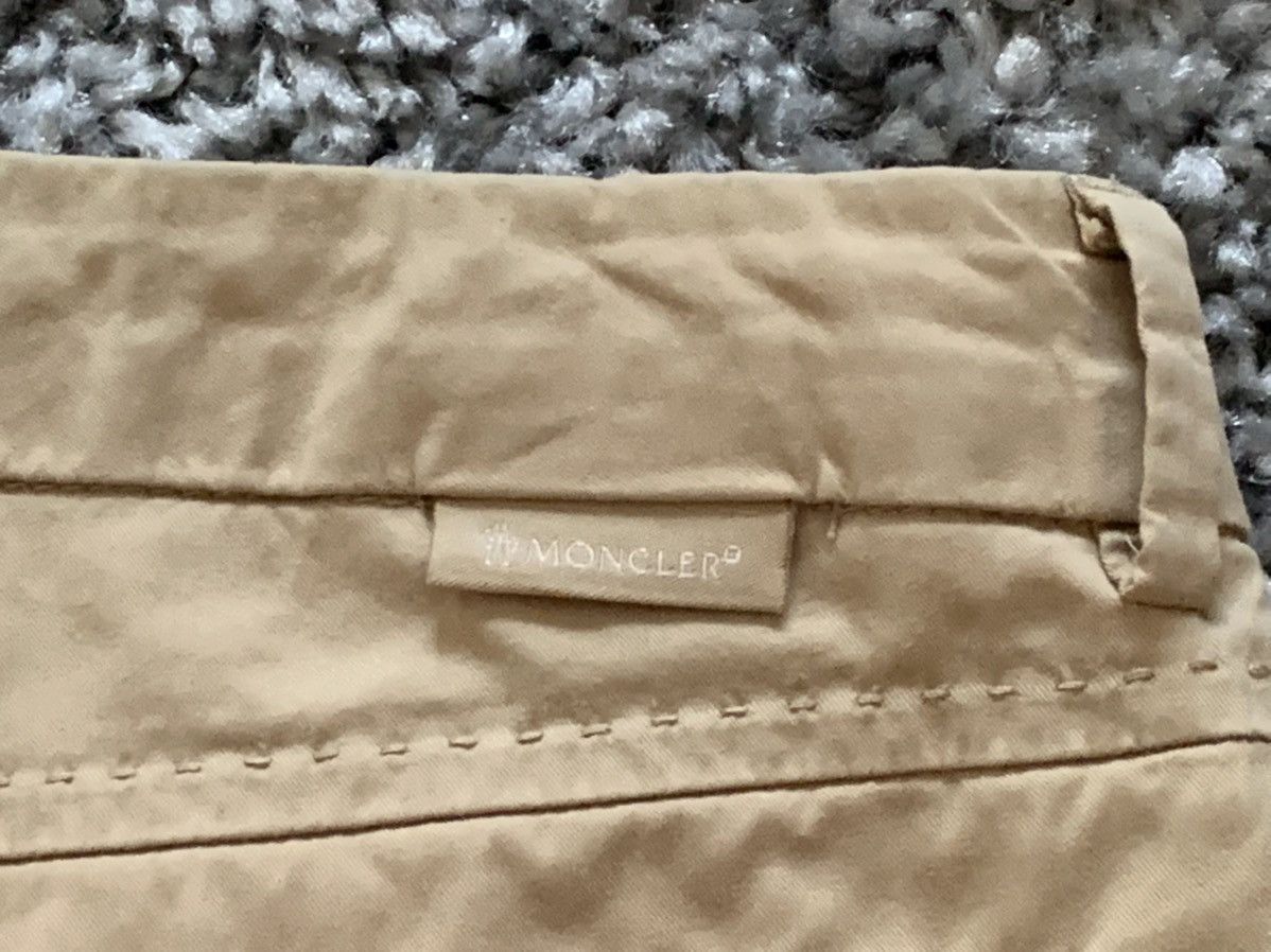 Moncler !Extremely rare Moncler summer cotton chinos Pants Size US 29 - 7 Thumbnail