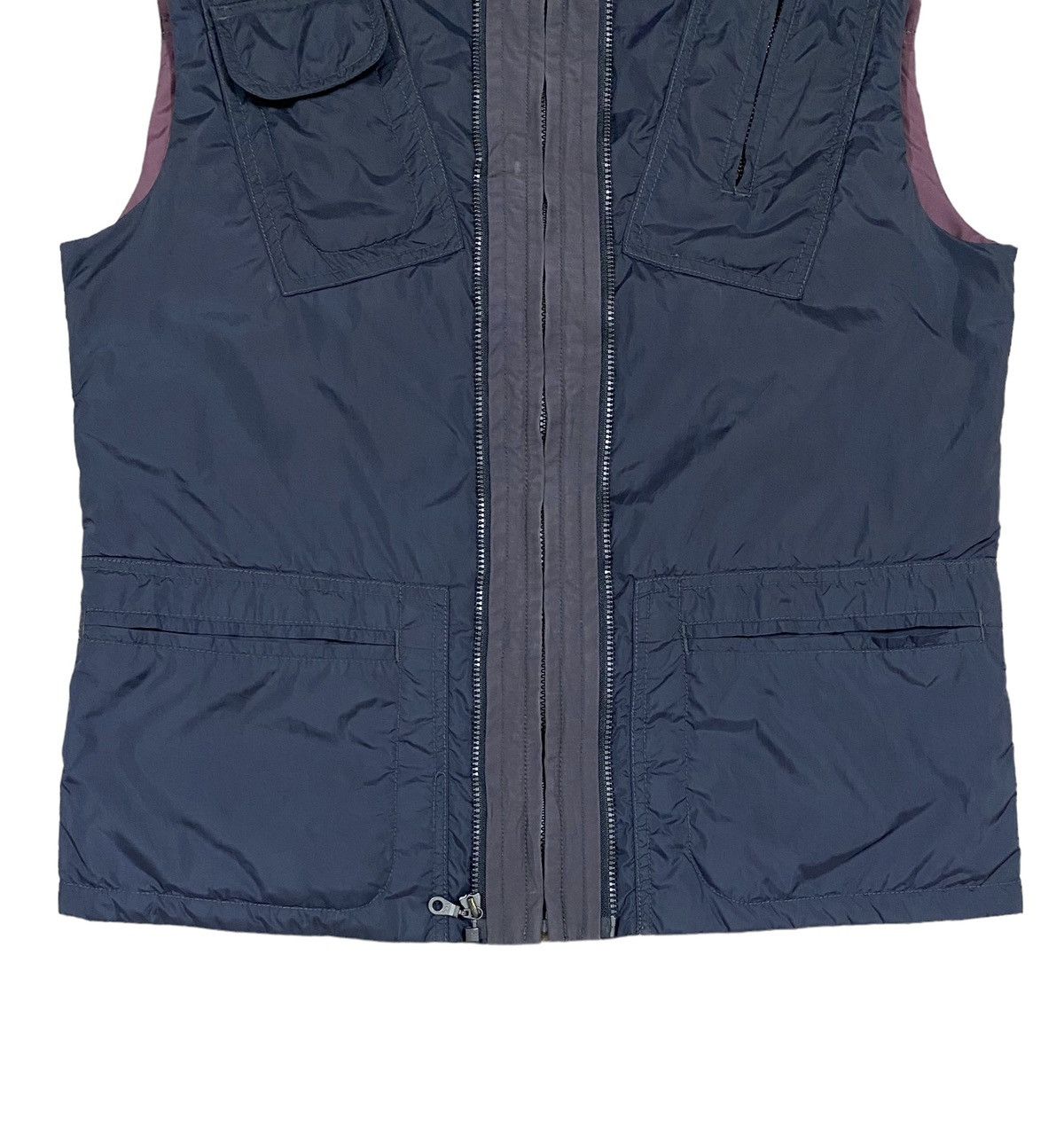 Marc Buchanan × Marithe + Francois Girbaud × Pelle Pelle Vtg🔥Marithe Francois Girbaud Tactical Vest Jacket Size 38R - 5 Thumbnail
