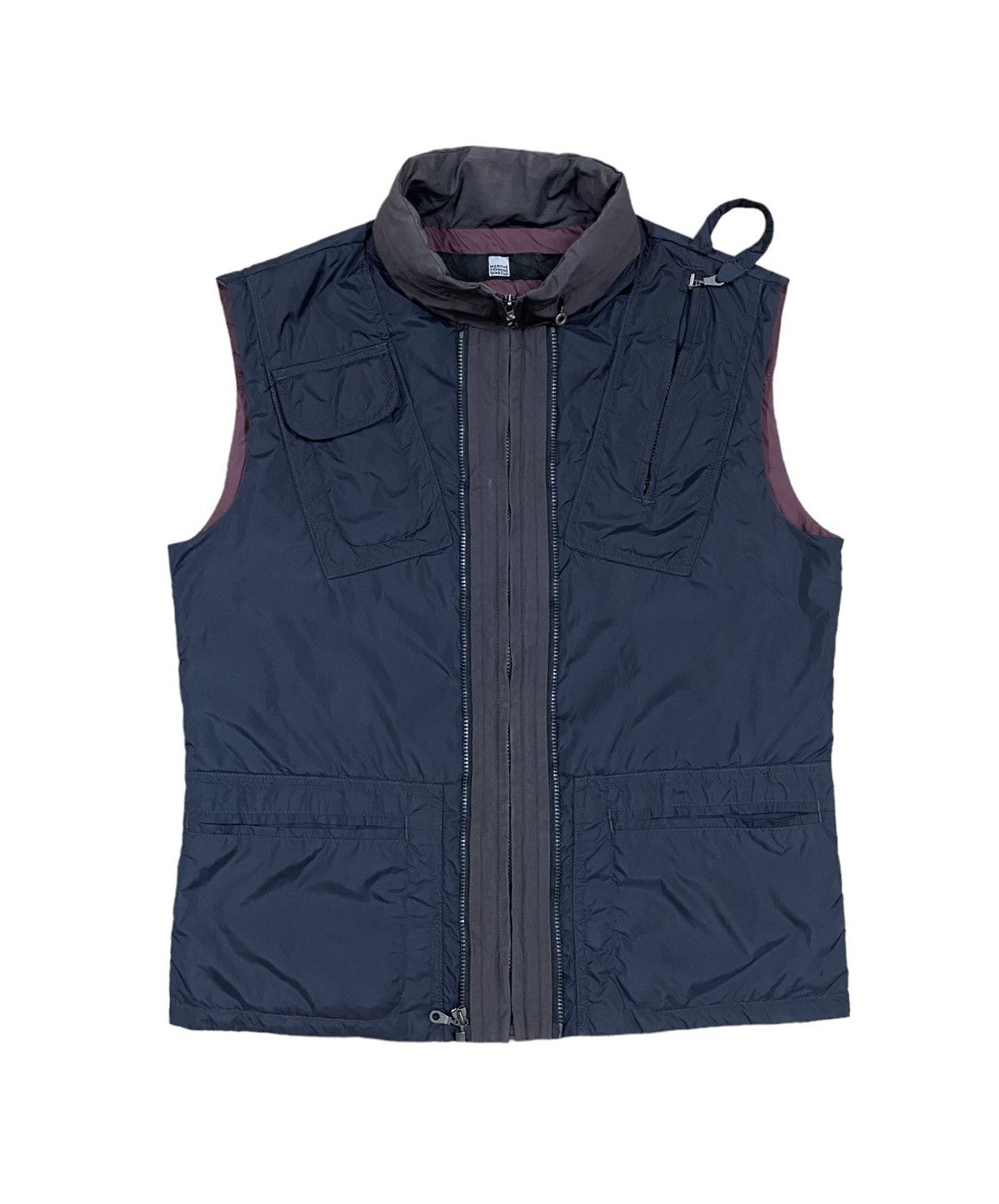 Marc Buchanan × Marithe + Francois Girbaud × Pelle Pelle Vtg🔥Marithe Francois Girbaud Tactical Vest Jacket Size 38R - 1 Thumbnail
