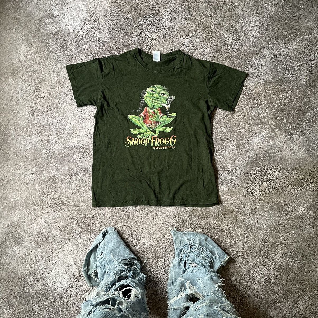 Vintage Vintage Y2K Snoop Frog Graphic Tee Sun Faded Skate Tapered M Size US M / EU 48-50 / 2 - 1 Thumbnail