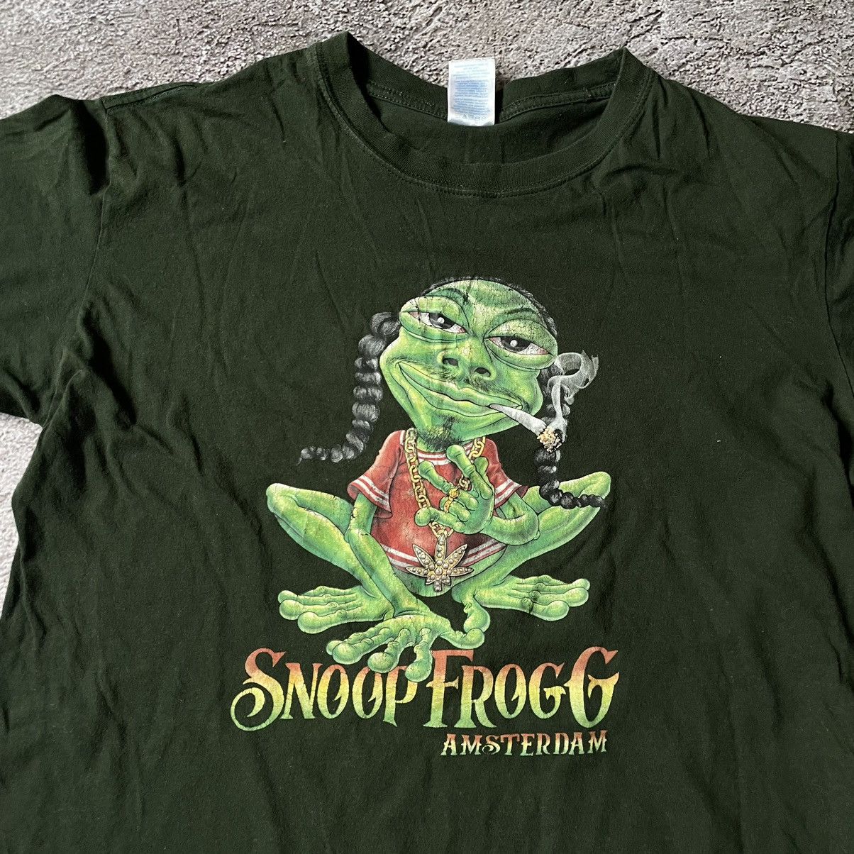 Vintage Vintage Y2K Snoop Frog Graphic Tee Sun Faded Skate Tapered M Size US M / EU 48-50 / 2 - 5 Thumbnail