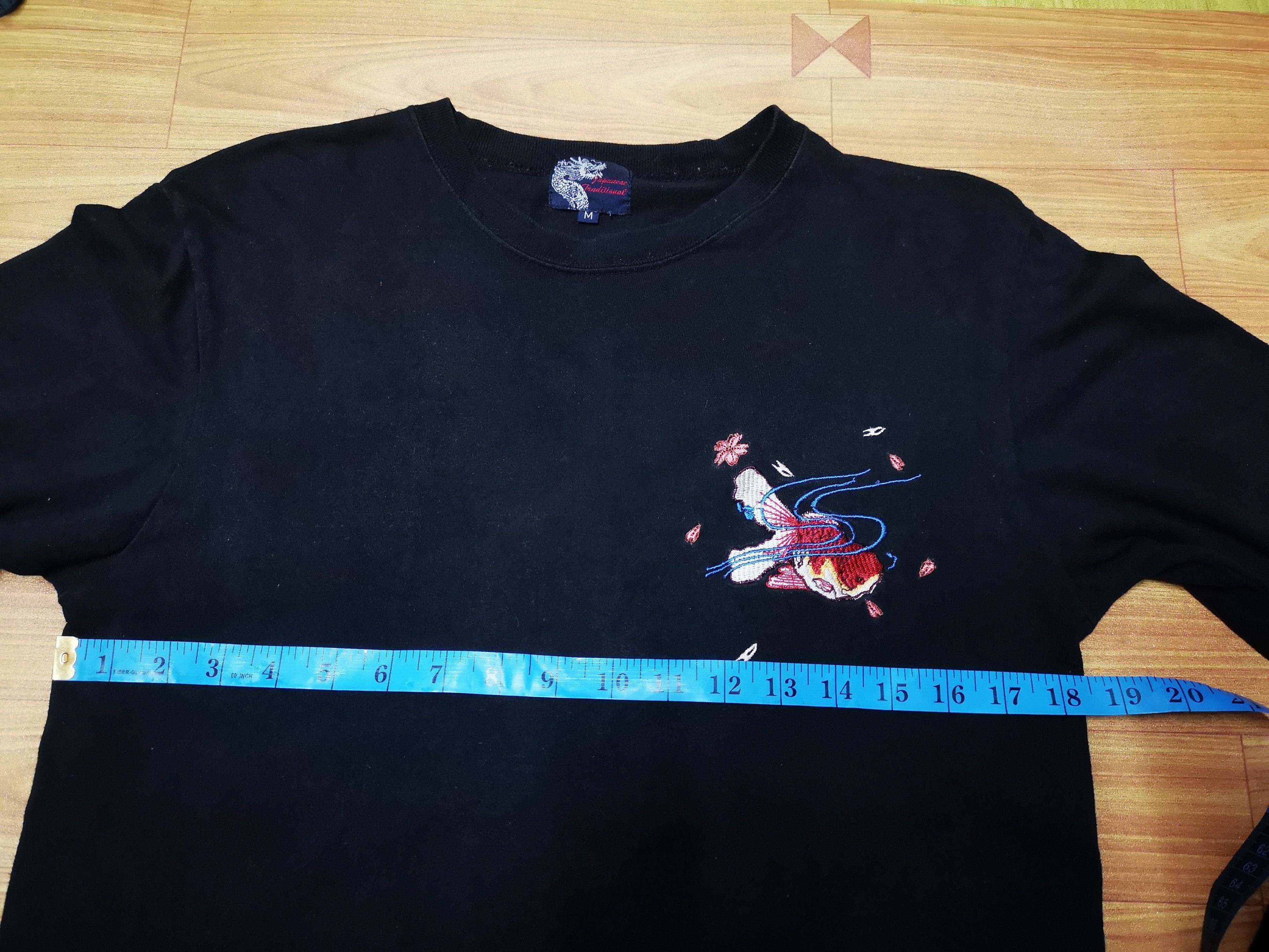Japanese Brand Long sleeve Sukajan Koi fish embroidery Size US M / EU 48-50 / 2 - 10 Thumbnail