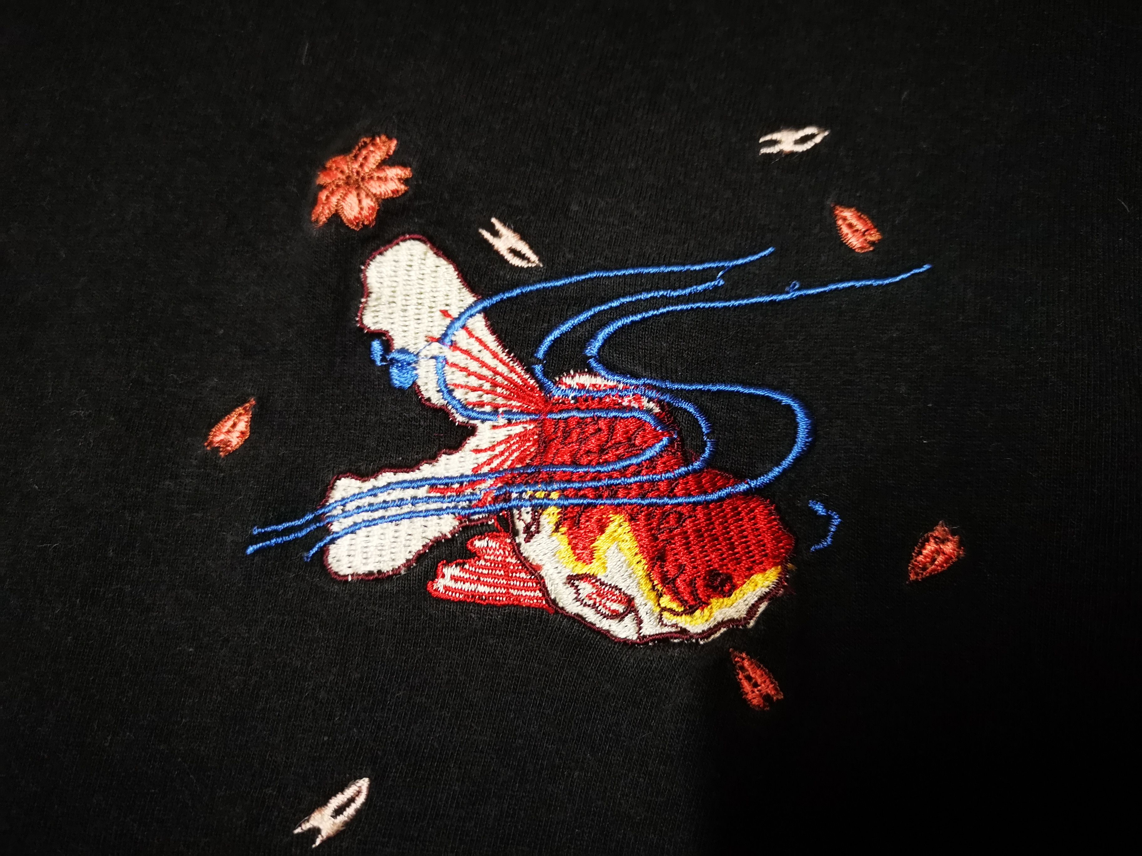 Japanese Brand Long sleeve Sukajan Koi fish embroidery Size US M / EU 48-50 / 2 - 5 Thumbnail
