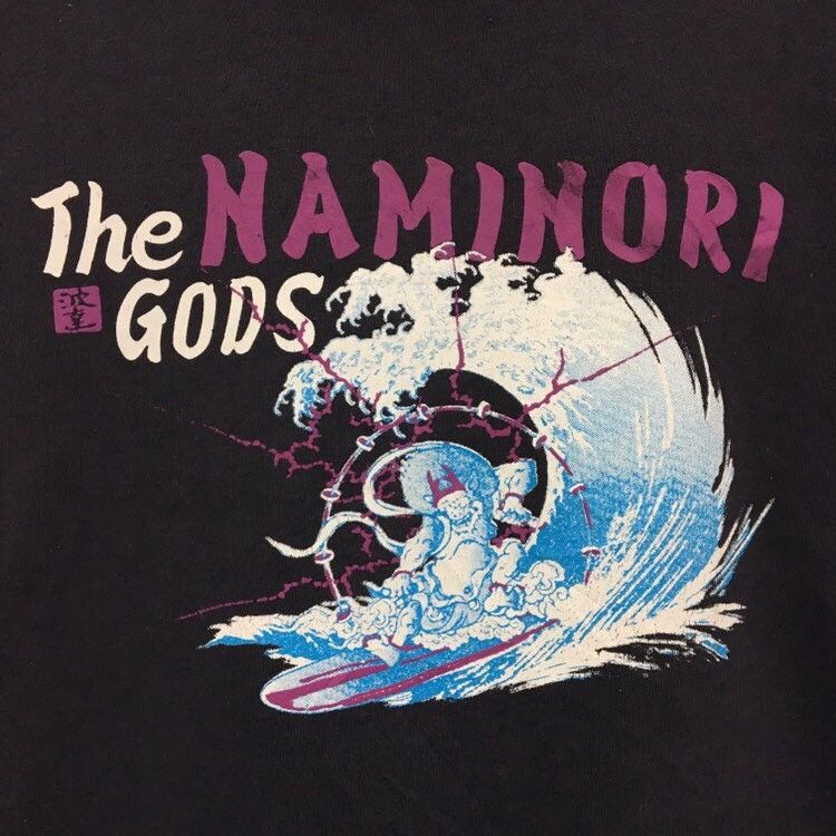 Japanese Brand NAMINORITATSUJIN SURF Crewneck Sukajan Sweatshirt Size US M / EU 48-50 / 2 - 8 Thumbnail