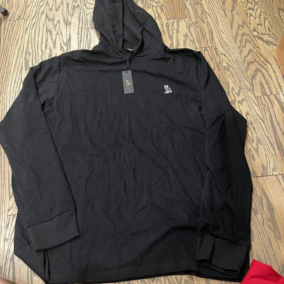 Octobers Very Own Black OVO Thin Hoodie | Grailed