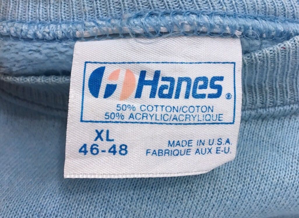 Hanes × Japanese Brand Vintage 90s Hanes Surugadai University Sweatshirt Size US XL / EU 56 / 4 - 8 Thumbnail