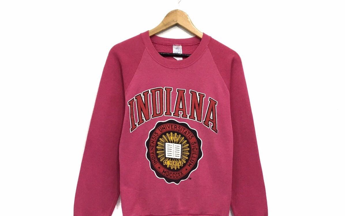 Other Vintage 90s Jerzees University Of Indiana Sweatshirt Size XS / US 0-2 / IT 36-38 - 3 Thumbnail