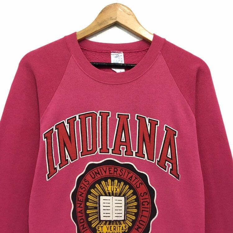 Other Vintage 90s Jerzees University Of Indiana Sweatshirt Size XS / US 0-2 / IT 36-38 - 4 Thumbnail