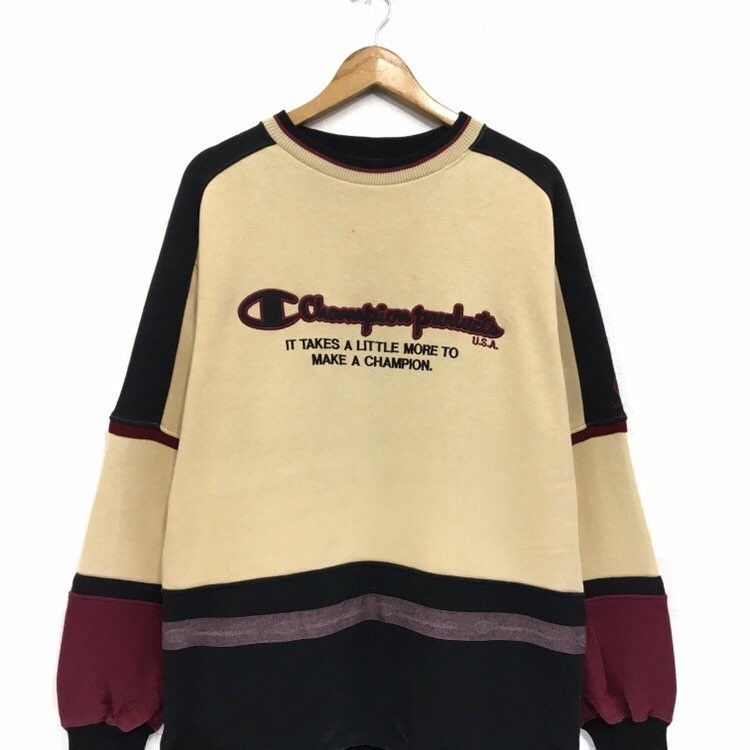 Champion CHAMPION Crewneck Multicolour Sweatshirt Size US L / EU 52-54 / 3 - 3 Thumbnail