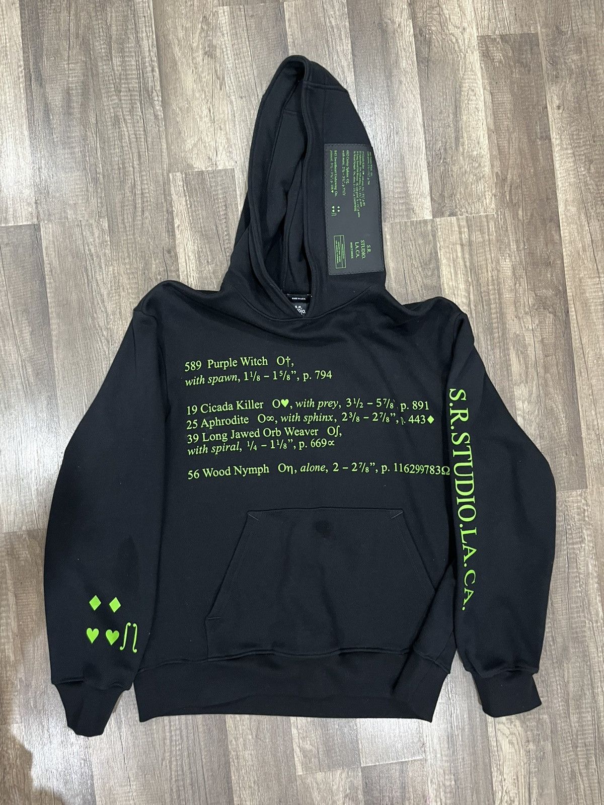 Sterling Ruby S.R. Studios insect hoodie Size US XS / EU 42 / 0 - 3 Thumbnail