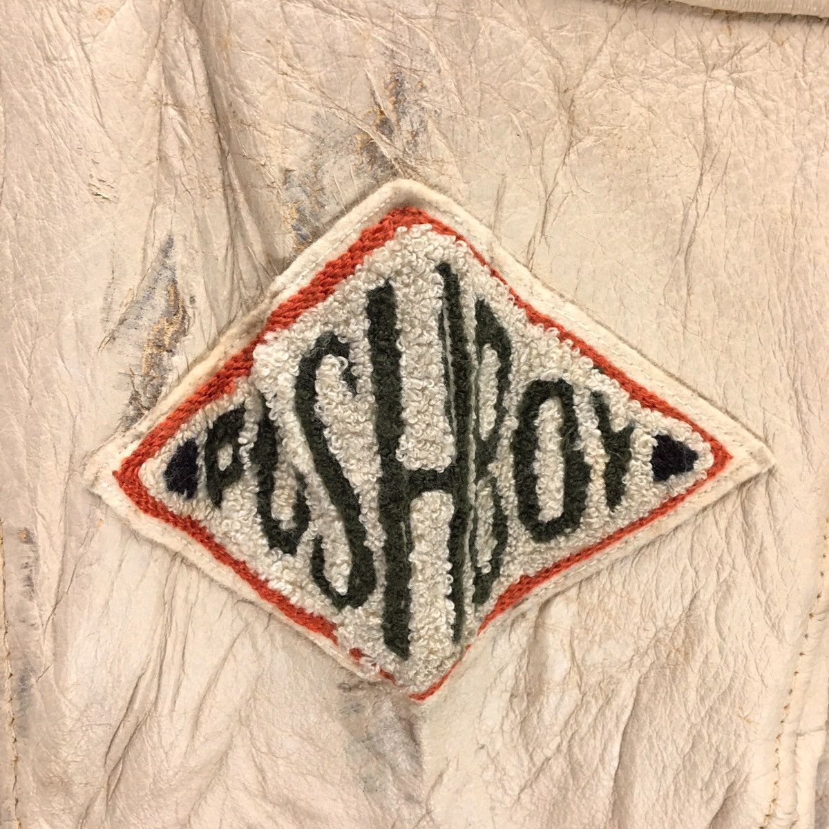 Japanese Brand Vintage POSHBOY Leather Varsity Jacket Size US M / EU 48-50 / 2 - 19 Thumbnail