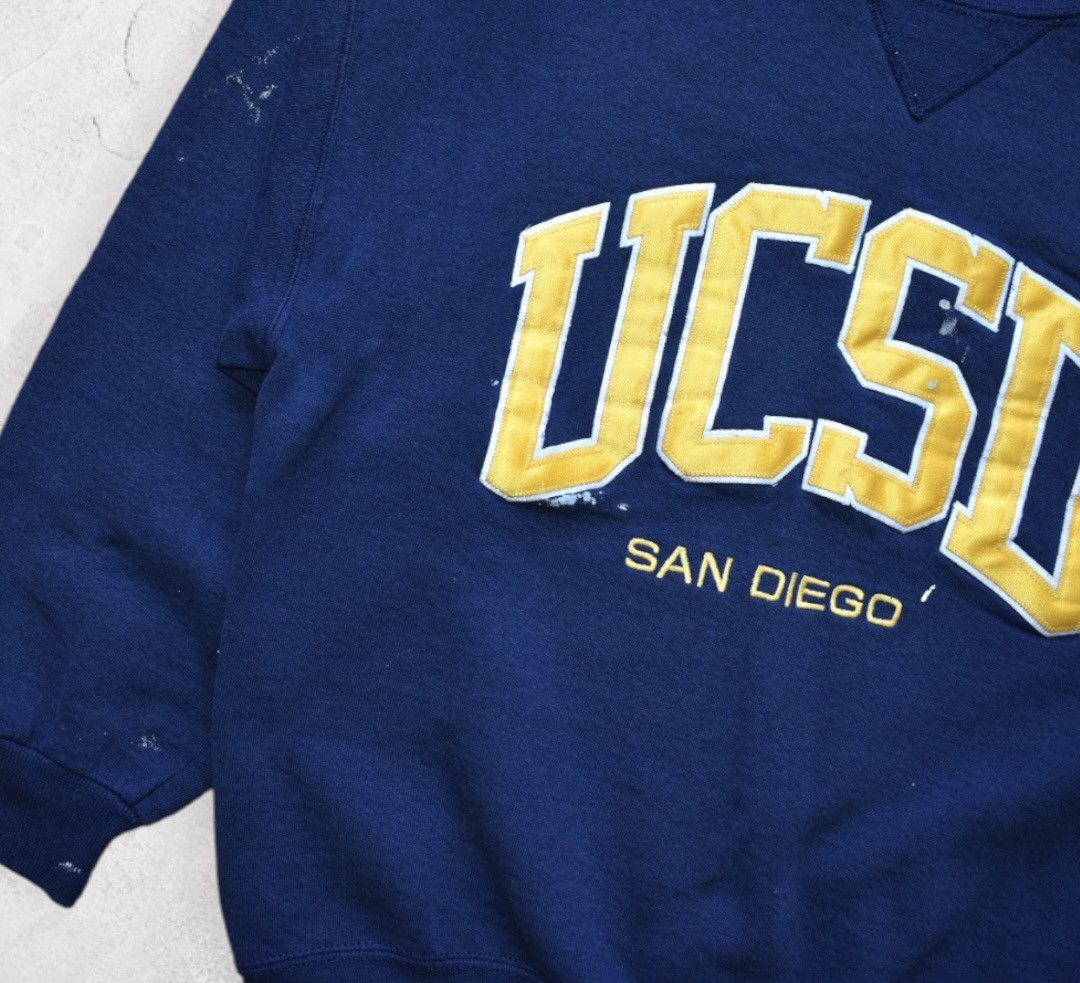 Vintage Vintage 90s Russell Athletic UCSD Sweatshirt (M) Size US M / EU 48-50 / 2 - 4 Thumbnail