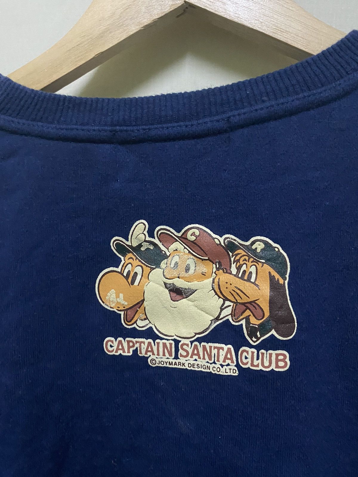 Japanese Brand × Vintage Captain Santa Sweatshirt Size US M / EU 48-50 / 2 - 7 Thumbnail