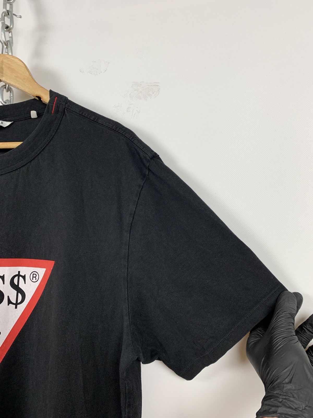 A$AP Rocky × Guess Guess x ASAP Rocky Washed Black T-Shirt Size US L / EU 52-54 / 3 - 9 Thumbnail