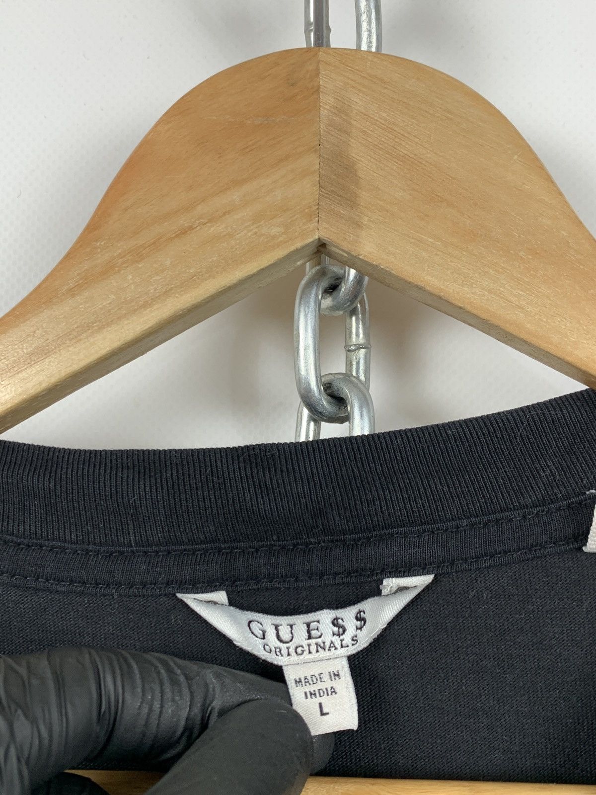 A$AP Rocky × Guess Guess x ASAP Rocky Washed Black T-Shirt Size US L / EU 52-54 / 3 - 13 Thumbnail