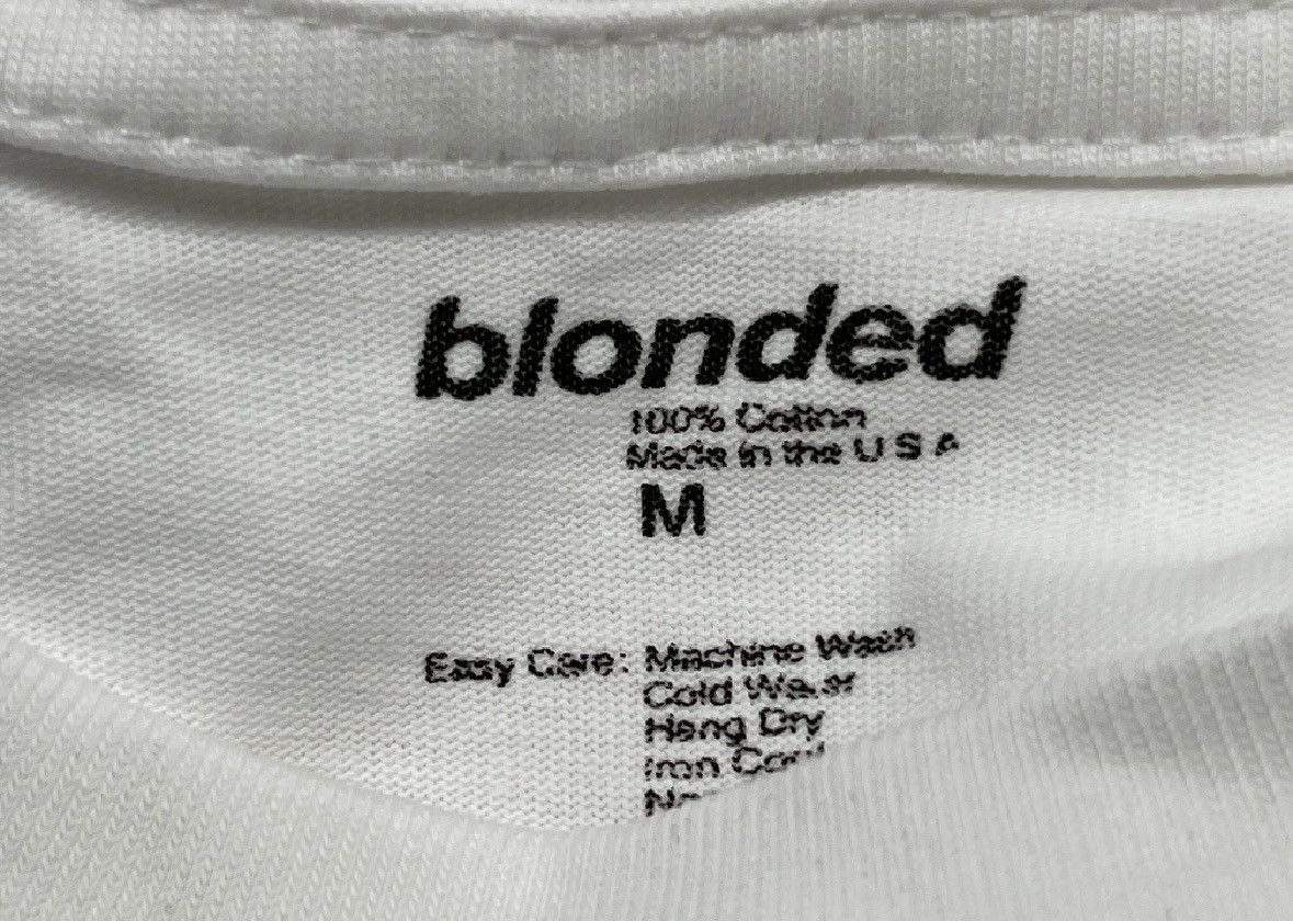 Frank Ocean Frank ocean Blonded Tee White and Yellow Size US M / EU 48-50 / 2 - 2 Thumbnail