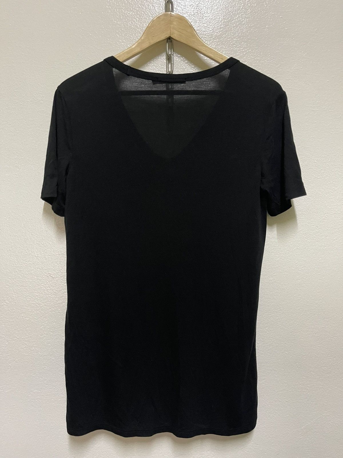 Alexander Wang Plain T Shirt V Neck Rayon Size US XS / EU 42 / 0 - 7 Thumbnail