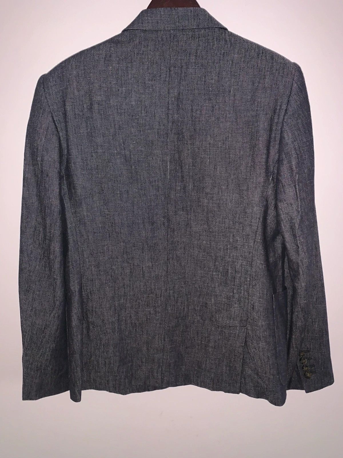 AMI AMI Linen Blazer Size 52R - 3 Thumbnail