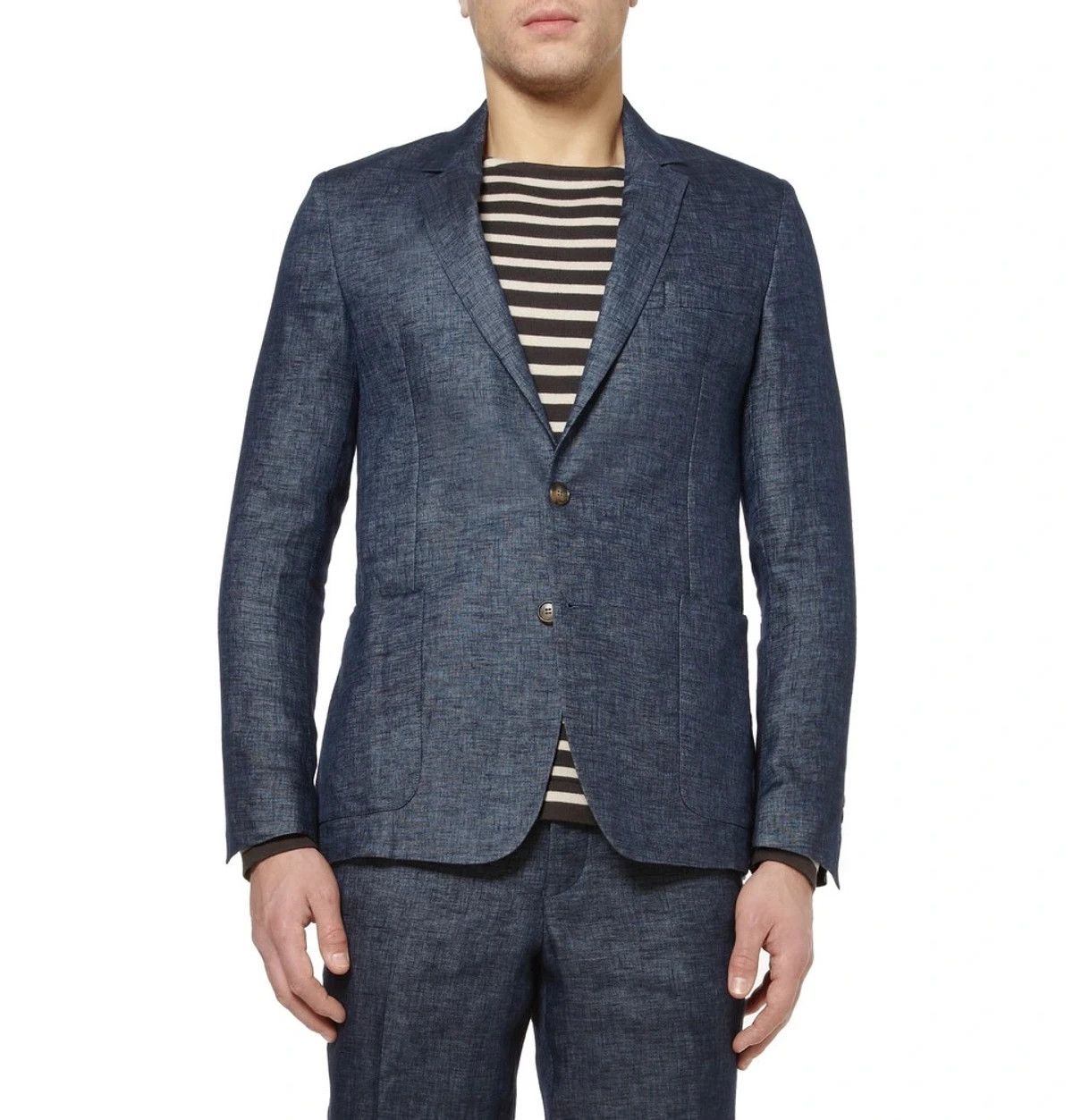 AMI AMI Linen Blazer Size 52R - 1 Thumbnail