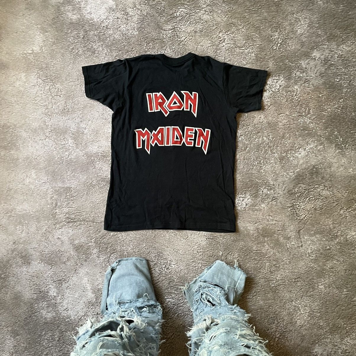 Vintage Vintage 90s Iron Maiden Graphic Band Tee Grunge Dark Slim S Size US S / EU 44-46 / 1 - 6 Thumbnail