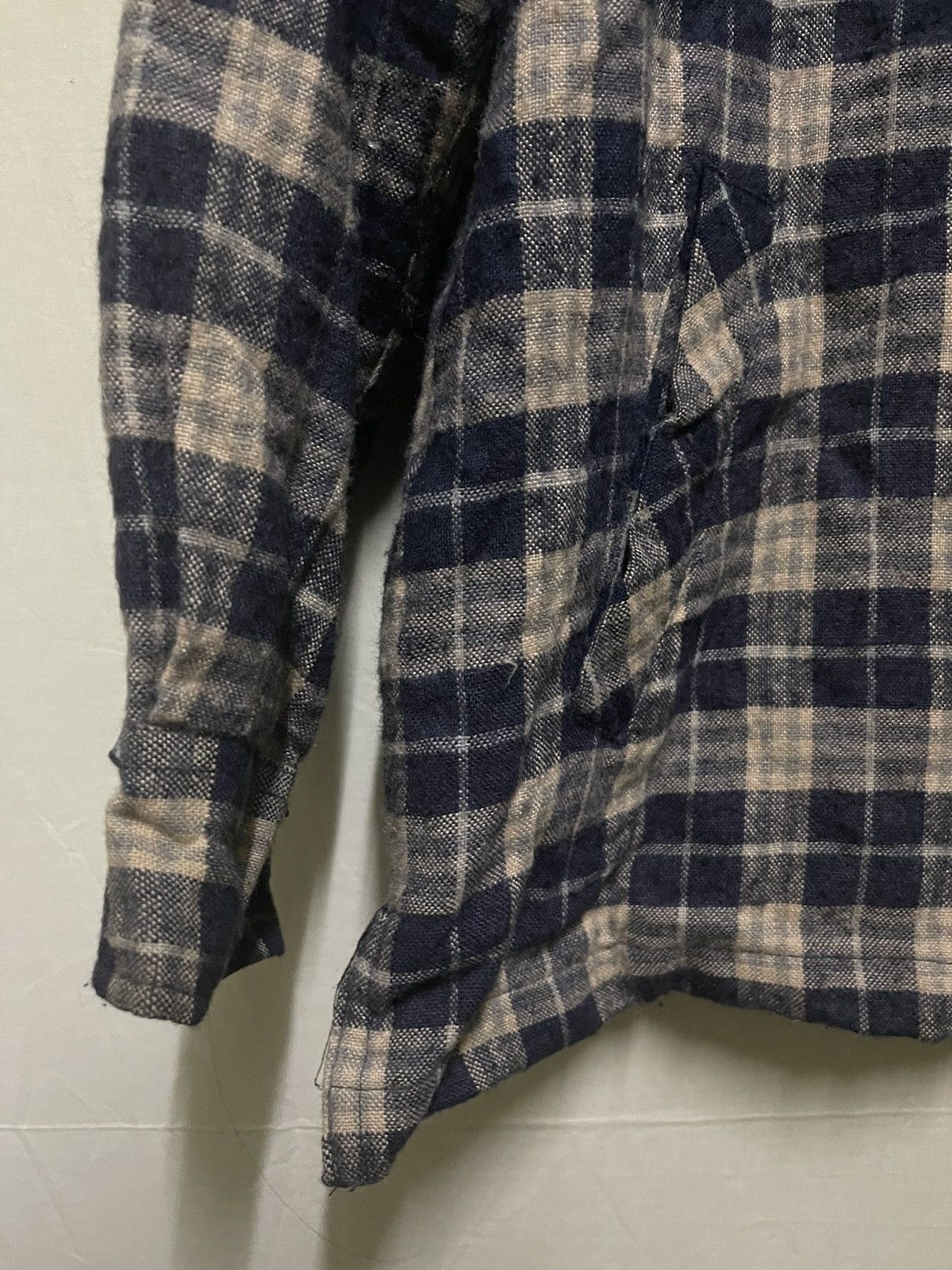 Converse × Vintage Converse Checked Flannel Shirt Zipper Pocket Size US L / EU 52-54 / 3 - 5 Thumbnail
