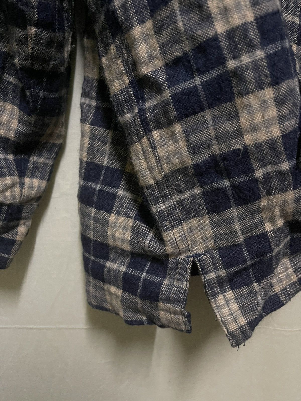 Converse × Vintage Converse Checked Flannel Shirt Zipper Pocket Size US L / EU 52-54 / 3 - 6 Thumbnail