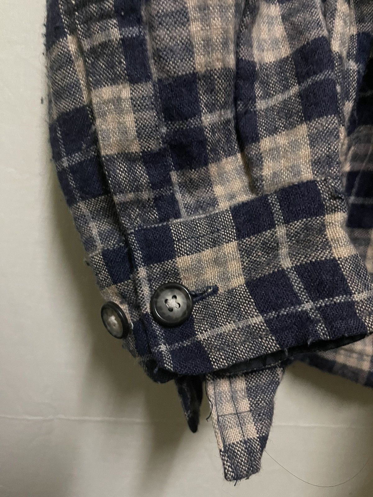 Converse × Vintage Converse Checked Flannel Shirt Zipper Pocket Size US L / EU 52-54 / 3 - 7 Thumbnail