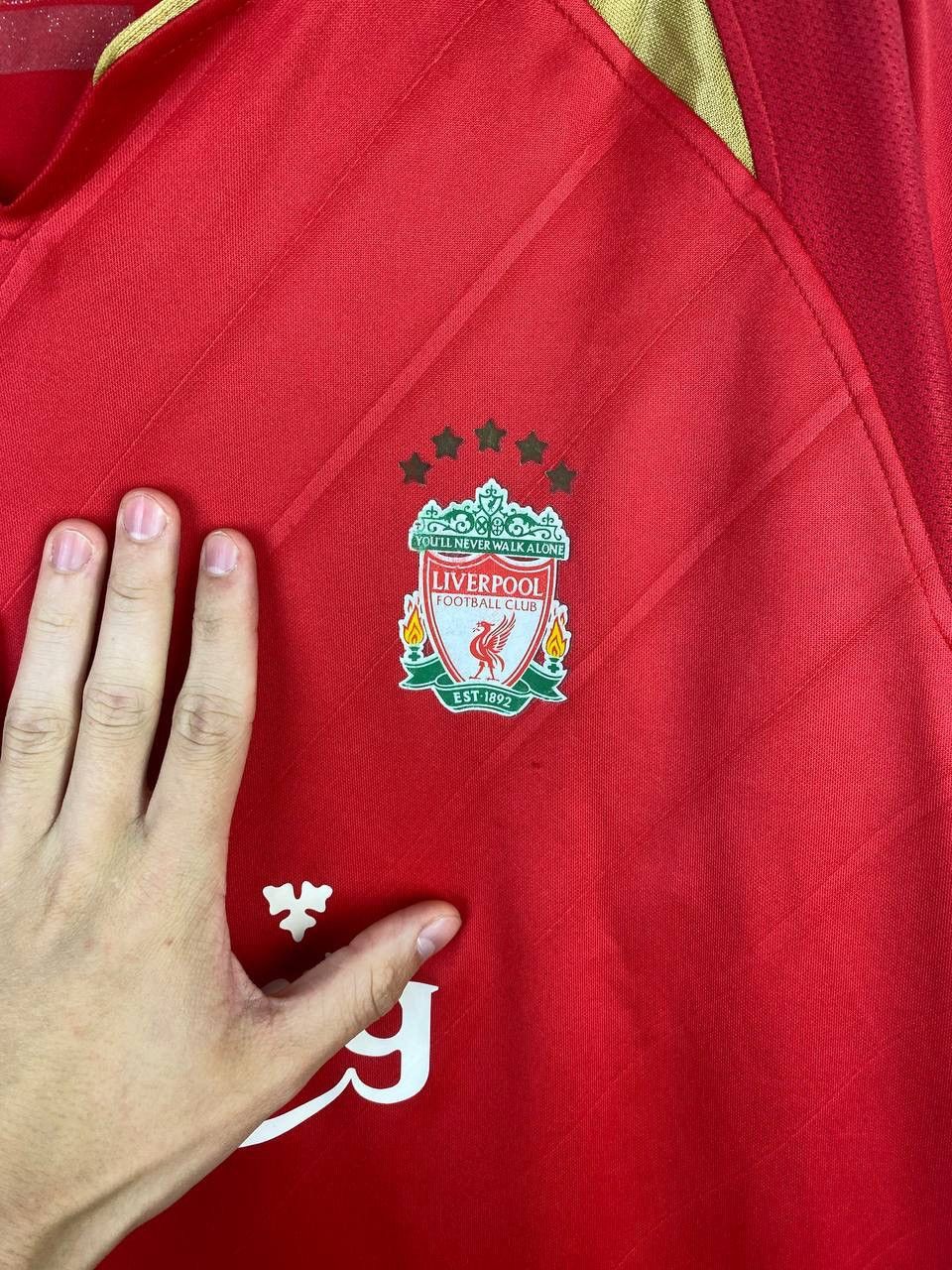 Reebok Reebok Liverpool vintage Jersey t-shirt size L Size US L / EU 52-54 / 3 - 3 Thumbnail