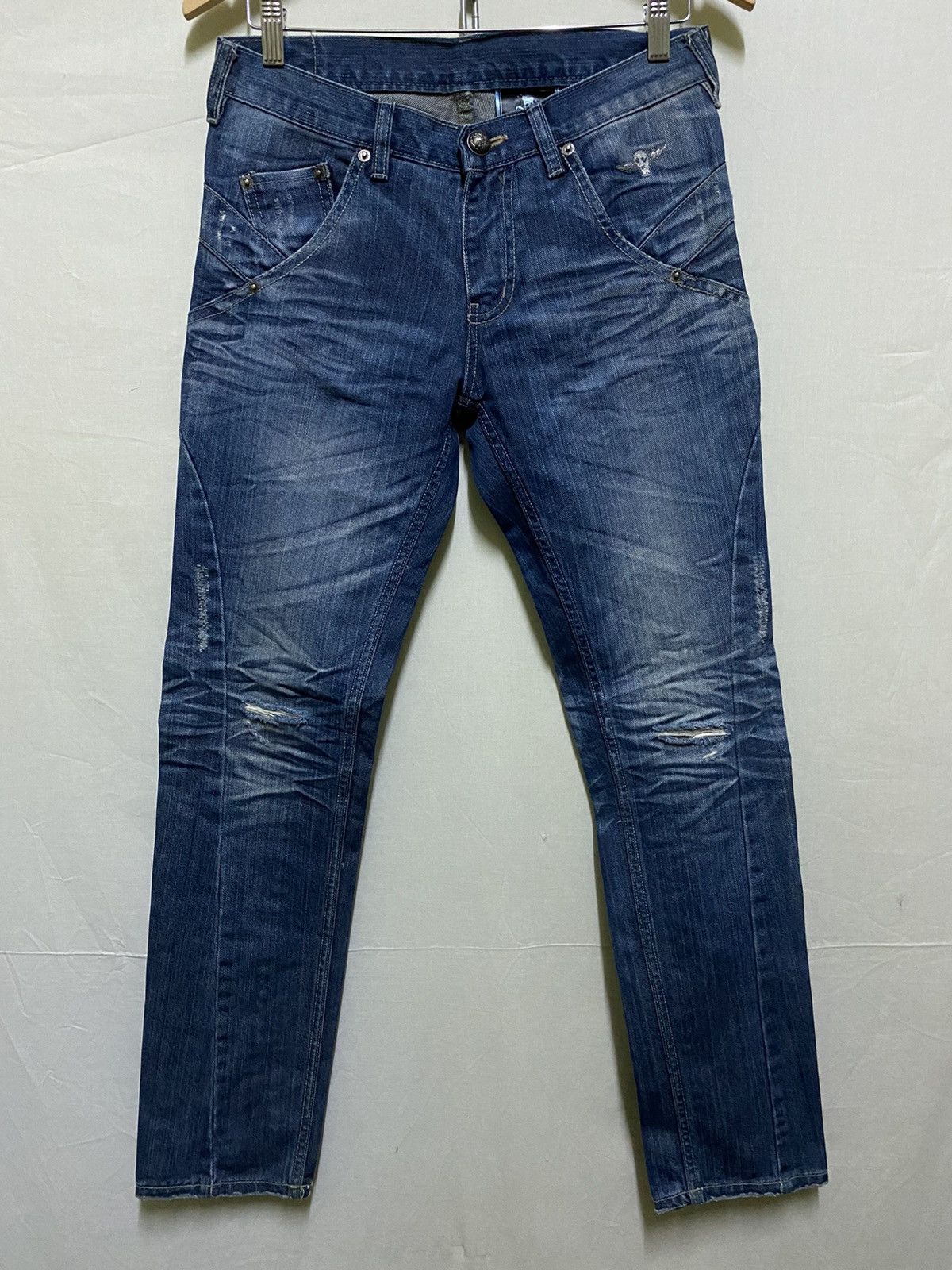 Japanese Brand Jesus Loves You! Jeans Size US 30 / EU 46 - 1 Thumbnail