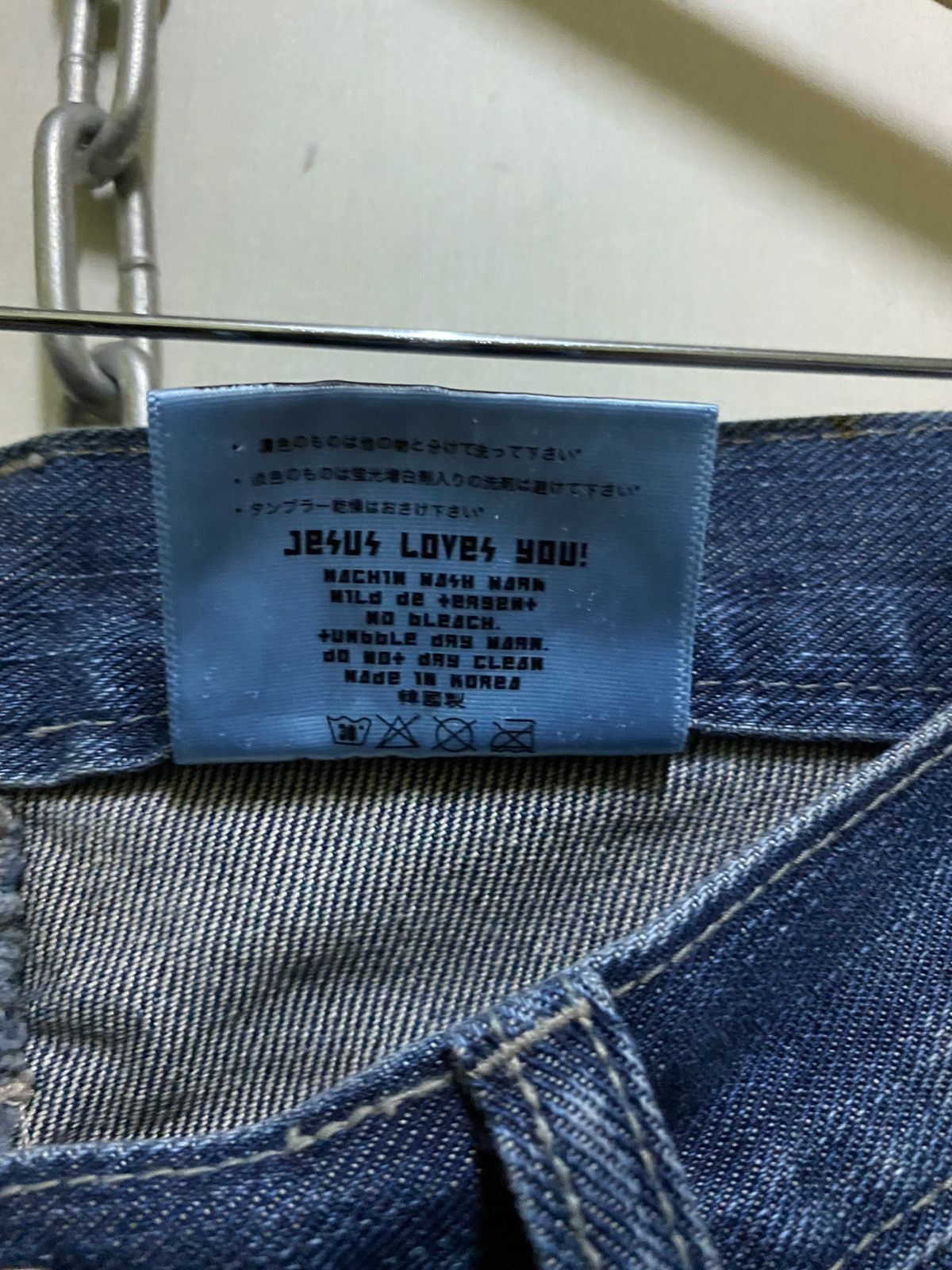 Japanese Brand Jesus Loves You! Jeans Size US 30 / EU 46 - 8 Thumbnail