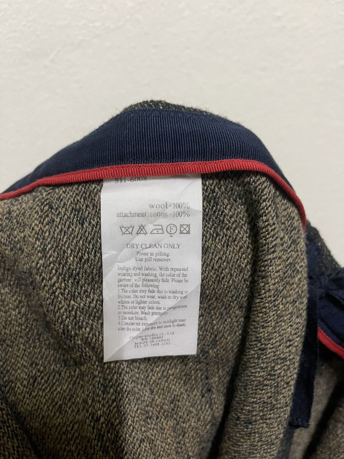 45rpm × Japanese Brand 45rpm Wool Pants Size 31" - 19 Thumbnail