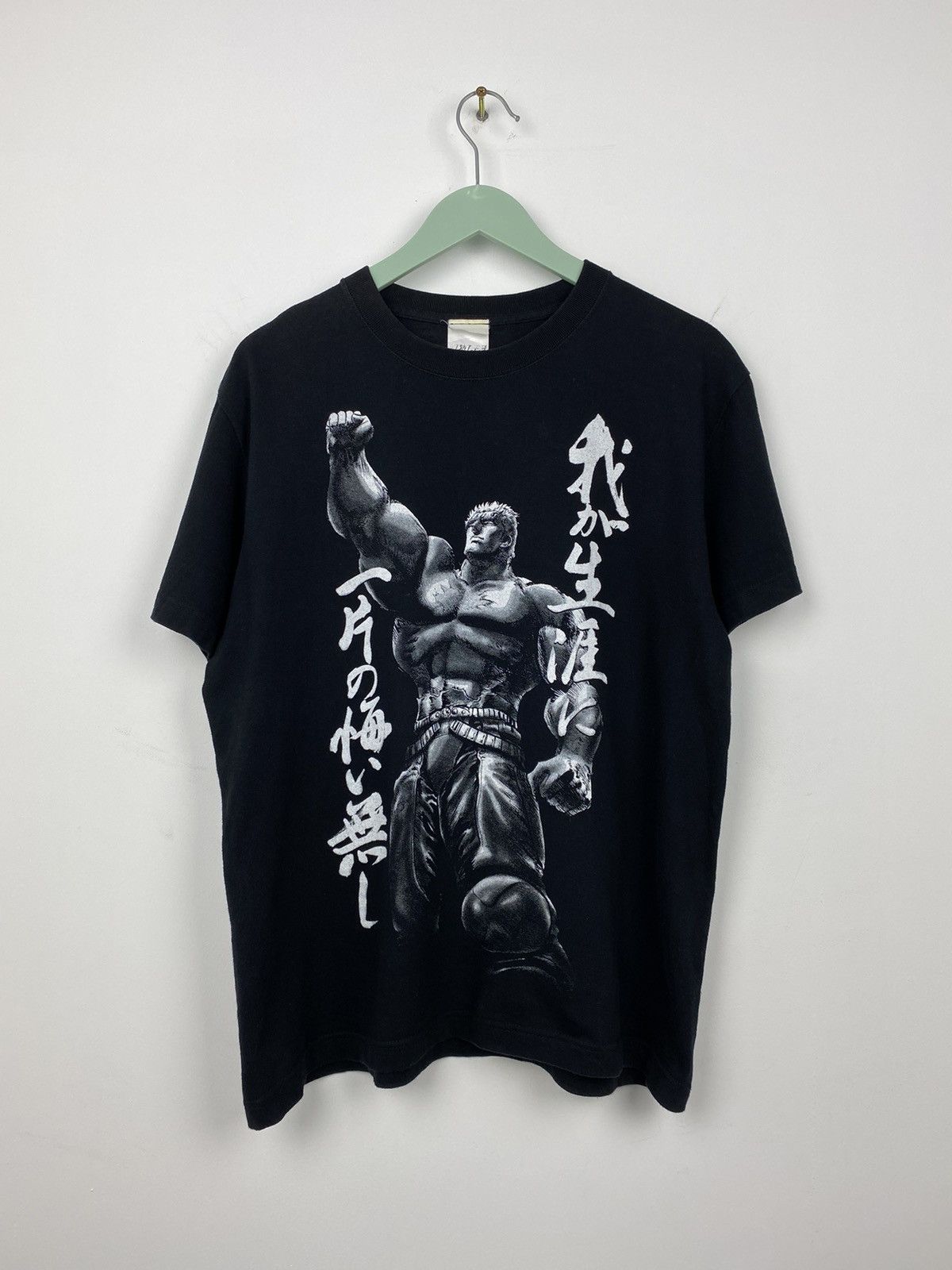 Anime Vintage Hakuto No Ken Anime T Shirt Tee Final Fantasy Akira Size US M / EU 48-50 / 2 - 1 Thumbnail