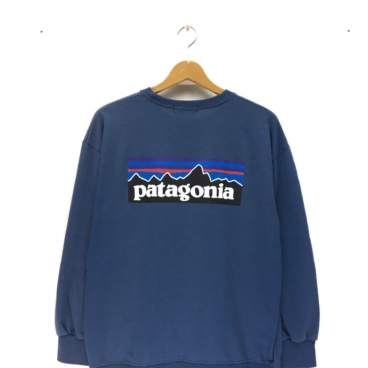 Patagonia PATAGONIA Crewneck BigLogo Sweatshirt Size M / US 6-8 / IT 42-44 - 3 Thumbnail