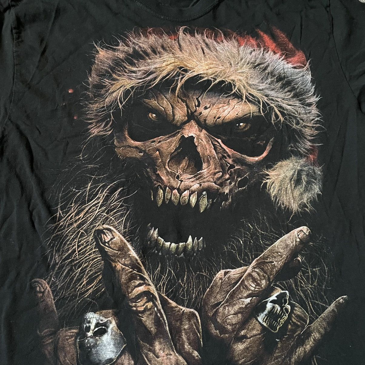 Vintage Vintage 90s Skull Graphic Tee Dark Horror Grunge Relaxed XL Size US XL / EU 56 / 4 - 6 Thumbnail