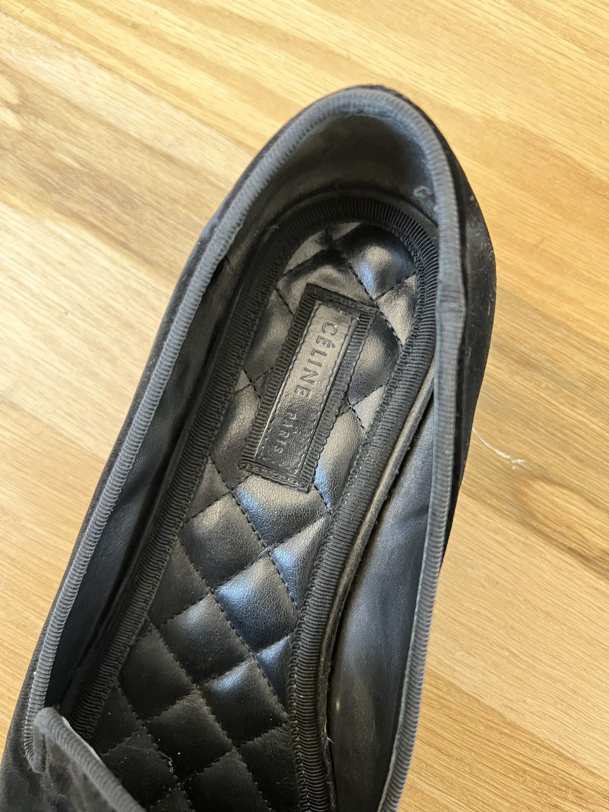 Celine × Vintage Velvet Loafer Size US 7.5 / IT 37.5 - 2 Thumbnail