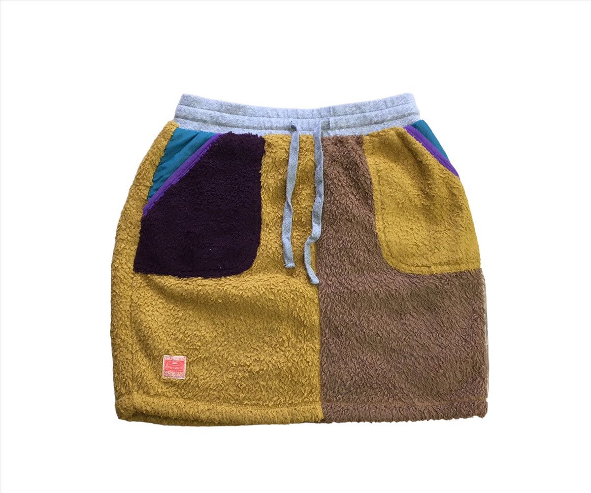 image of Archival Clothing Kriff Mayer Nice Design Navajo Mini Skirts in Yellow, Women's (Size 26)