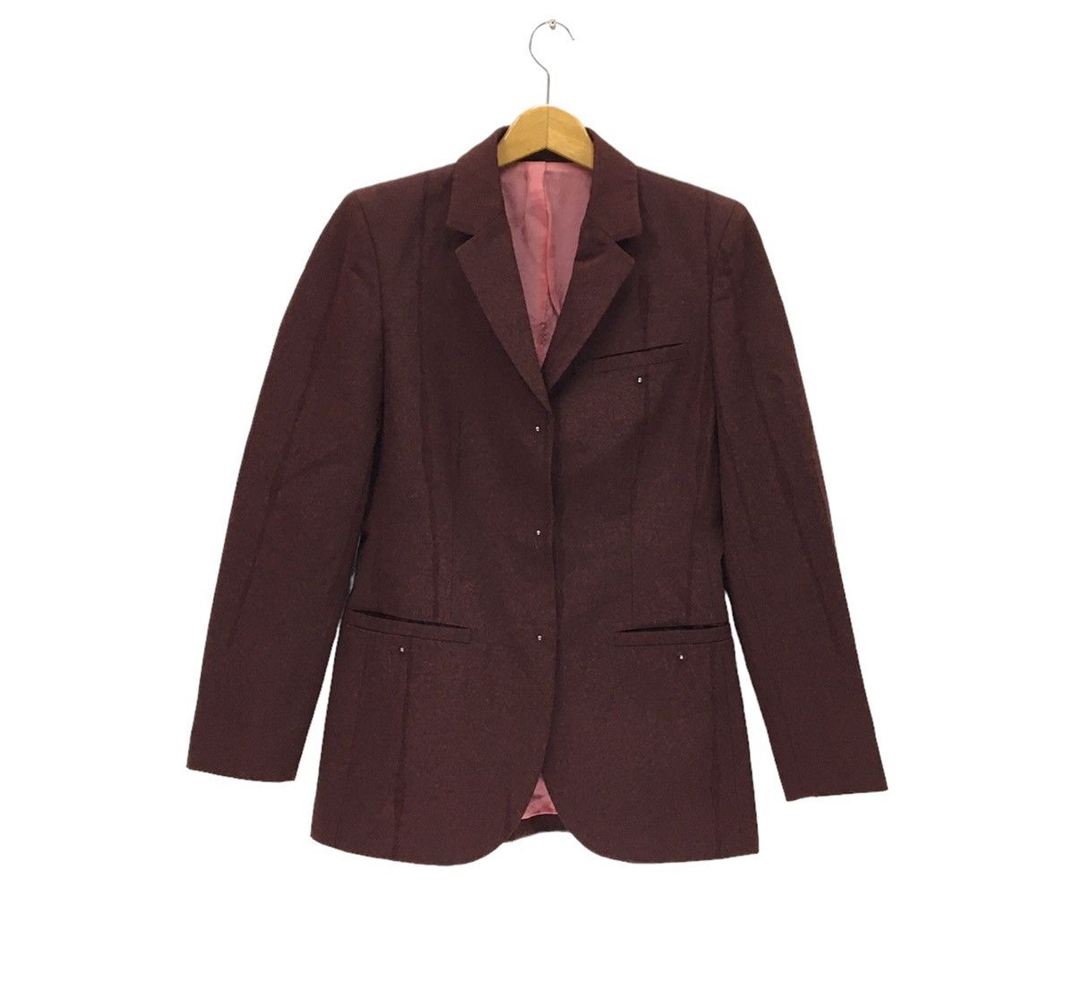 Designer × Jean Paul Gaultier × Seditionaries Jean Paul Gaultier Scratch Design Blazer Coat Size S / US 4 / IT 40 - 1 Thumbnail