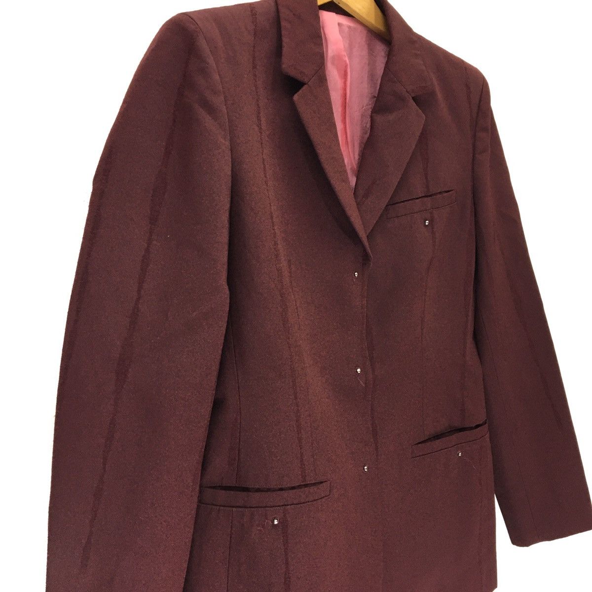 Designer × Jean Paul Gaultier × Seditionaries Jean Paul Gaultier Scratch Design Blazer Coat Size S / US 4 / IT 40 - 6 Thumbnail