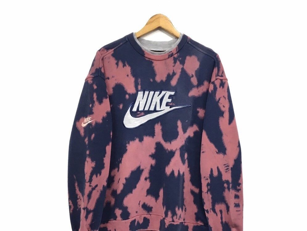 Nike Vintage NIKE Acid Wash Sweatshirts Size US L / EU 52-54 / 3 - 4 Thumbnail