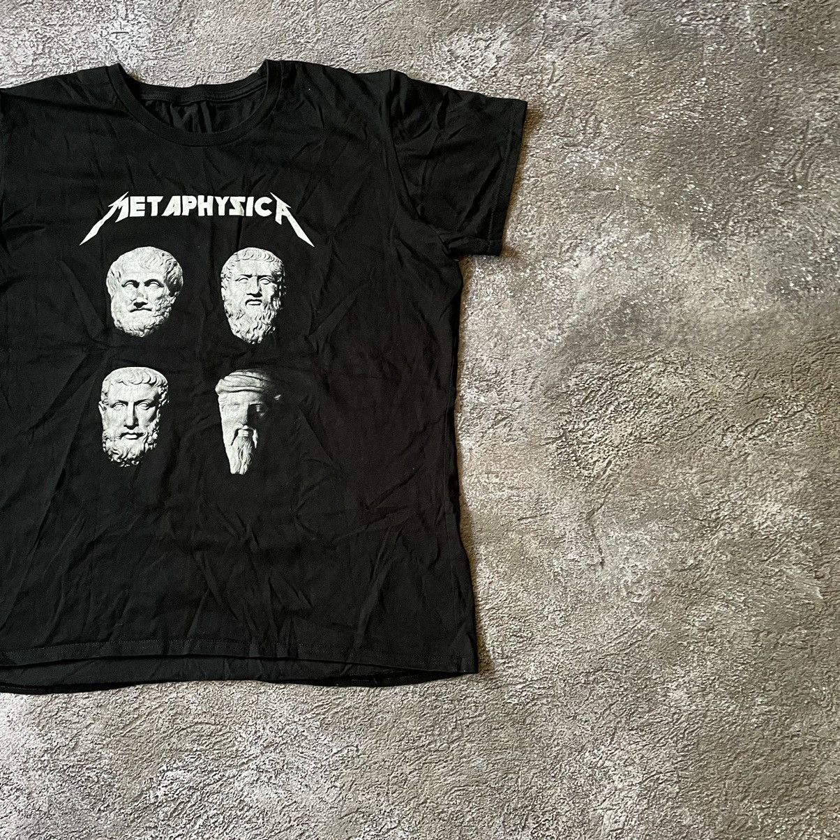 Band Tees Vintage Y2K Metaphysica Dead Face Creepy Horror Tee 90s Size US M / EU 48-50 / 2 - 3 Thumbnail