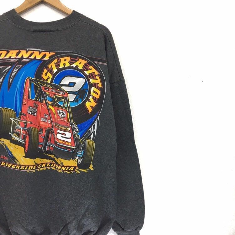 Hanes × Sports Specialties Danny Stratton Hot Rod Vintage Sweatshirt Size US XL / EU 56 / 4 - 4 Thumbnail