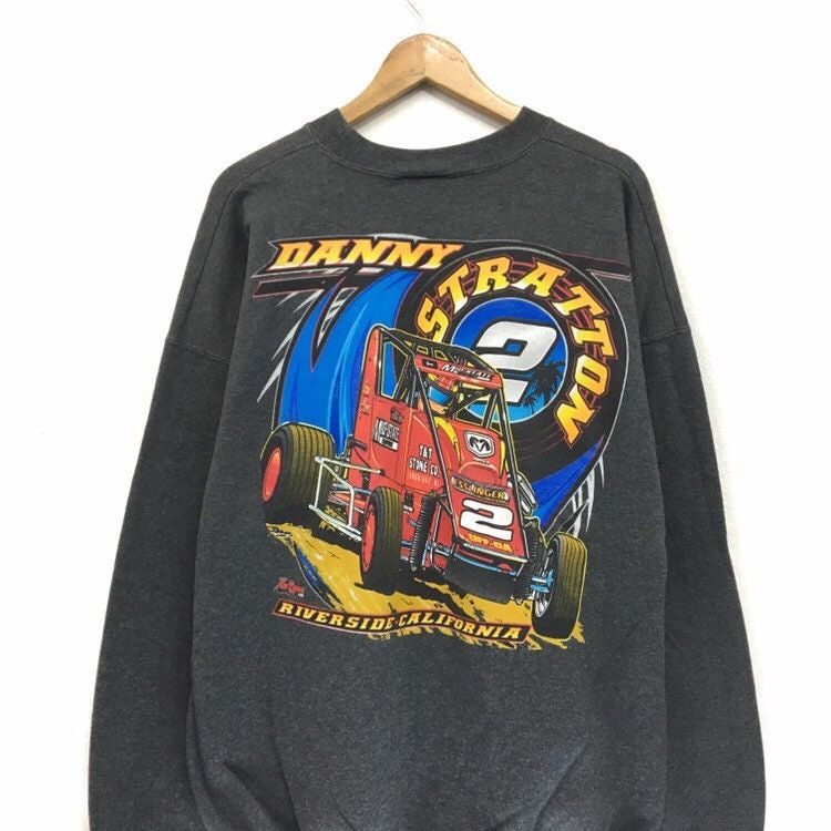 Hanes × Sports Specialties Danny Stratton Hot Rod Vintage Sweatshirt Size US XL / EU 56 / 4 - 3 Thumbnail