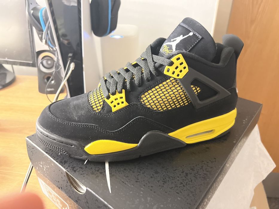 jordan 4 thunder yellow price