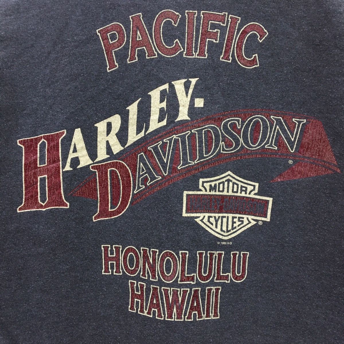 Harley Davidson × Vintage HARLEY DAVIDSON HD Honolulu Hawaii Sweatshirt Size US L / EU 52-54 / 3 - 13 Thumbnail